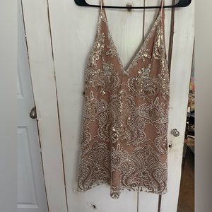 Free people sequin dress